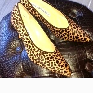 Via Spiga Leopard Print Women's Shoes